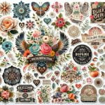 Adesivi Decoupage Crea opere uniche con adesivi decoupage per un tocco creativo