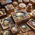 Articoli Legno Decoupage Crea opere uniche con articoli in legno per decoupage