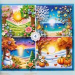 Carta Decoupage 4 Stagioni Ecco un esempio: