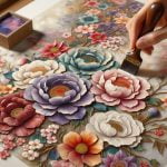 Carta Di Riso Per Decoupage Fiori carta di riso per decoupage fiori