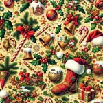 Carta Di Riso Per Decoupage Natale Utilizza la carta di riso per creare decorazioni natalizie uniche con la tecnica del decoupage