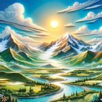 Carta Di Riso Per Decoupage Paesaggi Utilizza la carta di riso per decoupage paesaggi per creare opere d'arte uniche e dettagliate