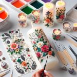 Come Decorare Le Candele Con Il Decoupage Idee creative: Come decorare le candele con il decoupage