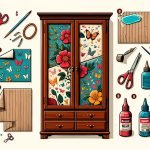 Come Decorare Un Armadio Col Decoupage Suggerimento: Personalizza il tuo armadio con il decoupage.