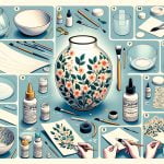 Come Decorare Un Vaso Trasparente Con Decoupage come decorare un vaso trasparente con decoupage