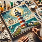 Come Decorare Una Tegola a Decoupage Con Soggetto Faro Tutorial su come decorare una tegola a decoupage con soggetto faro
