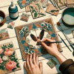 Come Decorare Una Tegola Con Decoupage Tutorial su come decorare una tegola con decoupage