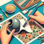 Come Evitare Le Pieghe Sulla Carta Nel Decoupage Utilizza la tecnica del pelo bagnato per evitare pieghe nella carta nel decoupage