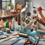 Come Fare Decoupage Su Damigiane Vetro Decorare damigiane in vetro con tecnica decoupage