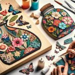 Decoupage Su Legno, Vetro, Tessuto I segreti del decoupage su legno, vetro e tessuto
