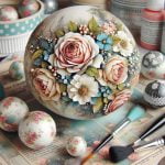 Decoupage Su Palline Di Polistirolo Creazioni uniche: decoupage su palline di polistirolo