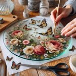 Decoupage Su Vetro Con Tovaglioli Creare decorazioni decoupage su vetro con tovaglioli: guida facile
