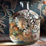 Decoupage su vetro damigiana: idee creative e tutorial per decorare in modo originale