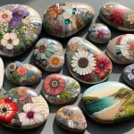 Decoupage Sui Sassi Creazioni uniche con decoupage sui sassi: personalizza i tuoi oggetti con stile e originalità