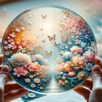 Decoupage Sul Vetro Creare decorazioni Decoupage sul vetro per oggetti d'arte unici