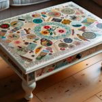 Decoupage Tavolino Decoupage tavolino: crea un pezzo unico con tovaglioli decorati e colla speciale