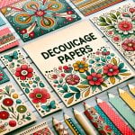 Fogli Decoupage FOGLI DECOUPAGE: crea opere d'arte uniche con questi bellissimi fogli decorativi