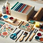 Tutto il necessario per decoupage: kit completo per decoupage