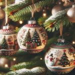 Palline Decoupage Natalizie Abbellisci il Natale con palline decoupage natalizie uniche