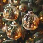 Palline Di Natale Plexiglass Decoupage Idee per decorare palline di Natale in plexiglass con la tecnica del decoupage