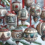Decorare PALLINE NATALIZIE CON DECOUPAGE per un Natale magico e personalizzato