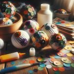 Palline Polistirolo Decoupage Idee creative per decorare con palline di polistirolo decoupage