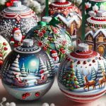 Palline Polistirolo Natale Decoupage Decora il Natale con palline di polistirolo per un effetto decoupage unico