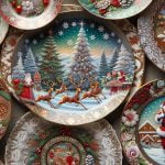 Piatti Decoupage Natalizio Soprammobili natalizi decorati con decoupage per un tocco festivo