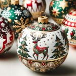 Sfere Natale Decoupage Creazioni uniche con sfere Natale decoupage per una festa indimenticabile