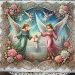 Tovaglioli per decoupage con angeli: idee per creare decorazioni delicate e originali