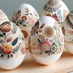 Uova Di Polistirolo Decoupage Decora uova di polistirolo per decoupage
