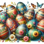 Uova Pasqua Decoupage Decora le uova di Pasqua con la tecnica del decoupage