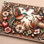 Carta Decoupage Effetto Legno Decora oggetti con carta decoupage effetto legno per un tocco rustico e naturale