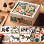 Guida passo dopo passo su come fare una scatola a decoupage
