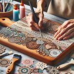 Come Incollare Tendine Su Tagliere Legno Decoupage Decoupage su tagliere in legno: guida pratica per incollare tendine con successo