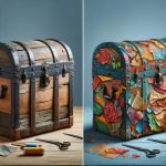 Come Rendere Piu Attraente Un Baule Vecchjo Con Decoupage Decora un baule vintage con decoupage per renderlo più attraente