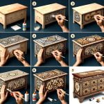 come rinnovare un mobile con il decoupage