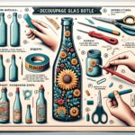 Come Si Fa Il Decoupage Su Bottiglie Di Vetro - Utilizza la tecnica del decoupage su bottiglie di vetro per creare decorazioni uniche