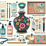 Come Si Fa Il Decoupage Sul Vetro Decoupage sul vetro: segui tutorial dettagliato