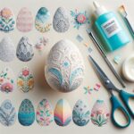Crea splendidi decori pasquali con l'ovetto decoupage.