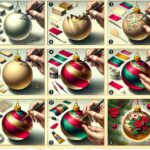 Idee creativa: Realizza palline di Natale con decoupage