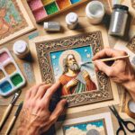 Utilizza la porporina nel decoupage per dare un tocco brillante alle tue creazioni artistiche