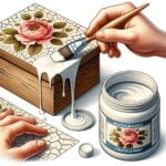 Come Si Usa La Vernice Screpolante All'Acqua Per Decoupage Creare un effetto screpolato con la vernice all'acqua per decoupage: istruzioni dettagliate