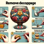 Come Togliere Il Decoupage Sul Vetro Rimuovi il decoupage dal vetro con solventi specifici