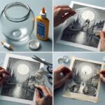 come trasferire immagini su vetro metodo decoupage