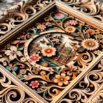 Cornici Legno Decoupage Bellissime cornici legno decoupage per decorare le tue foto e opere d'arte
