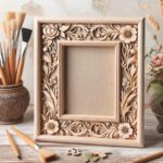Cornici Legno Grezzo Per Decoupage Cornici in legno grezzo per decoupage: ideali per creare decorazioni uniche