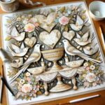 Cosa Poter Fare a Decoupage Per Un Matrimonio Idee decoupage per matrimonio: segnaposto, menu, cornici personalizzate