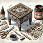 Cosa Serve Bitume Per Decoupage Utilizza bitume per decoupage per un effetto vintage unico e resistente