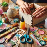 Cosa Serve Per Creare Decoupage Materiali per decoupage: Colla, carta, supporto.